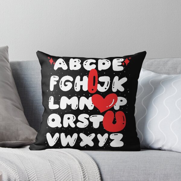 Item preview, A B C D E F G H I J K L M N O P Q R S T U V W X Y Z I Love U Alphabet designed and sold by GrumpySableye.
