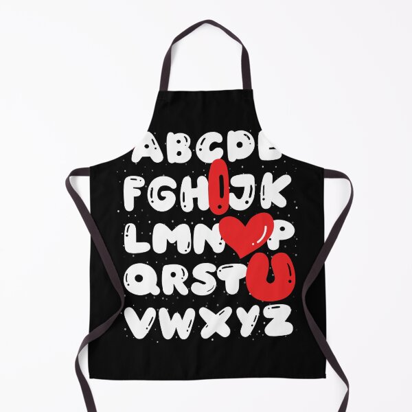 Item preview, A B C D E F G H I J K L M N O P Q R S T U V W X Y Z I Love U Alphabet designed and sold by GrumpySableye.