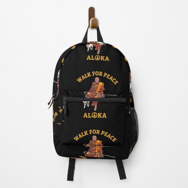 Item preview, Aloka The Peace Dog With Monks designed and sold by vynliazarthar.