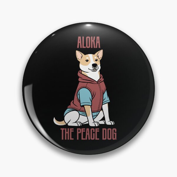 Item preview, Aloka The Peace Dog  designed and sold by vynliazarthar.