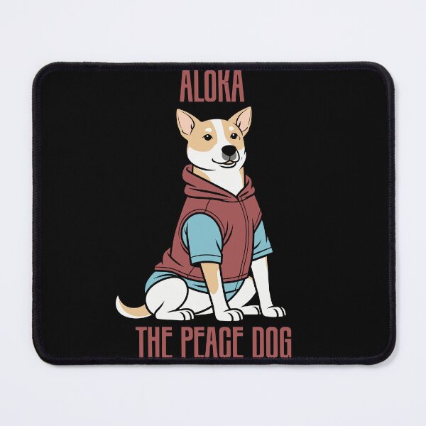 Item preview, Aloka The Peace Dog designed and sold by vynliazarthar.