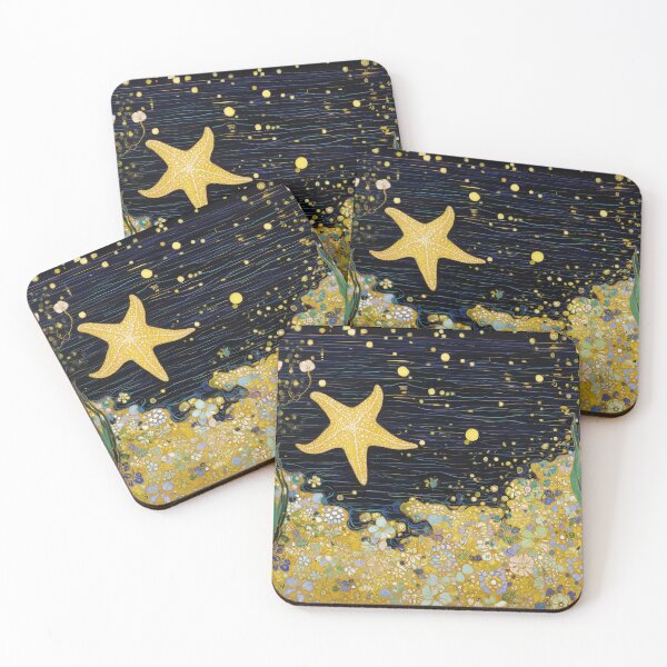 Item preview, Starfish in a Colorful Ocean Scene designed and sold by lautir.