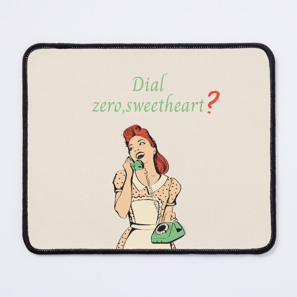 Item preview, Dial Zero, Sweetheart? Retro Diva Phone Case designed and sold by Giota29.
