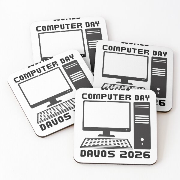 Item preview, World computer day Davos 2026 designed and sold by ShopTwentyFour.