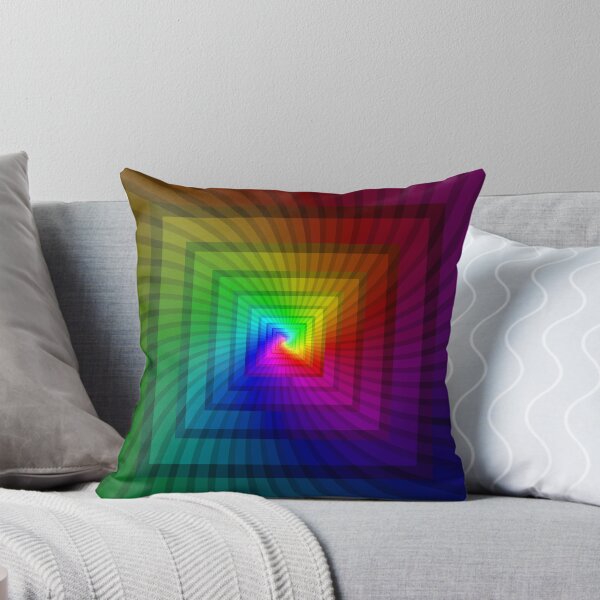 Item preview, Curved Spiral Layout In Multi-Color, Fibonacci , Geometric Abstraction, Abstract Art designed and sold by DDJust4U.