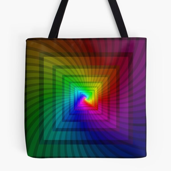 Item preview, Curved Spiral Layout In Multi-Color, Fibonacci , Geometric Abstraction, Abstract Art designed and sold by DDJust4U.