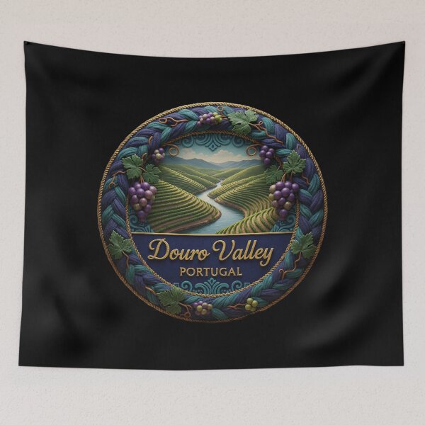 Item preview, Douro Valley, Portugal – Wine, River & Vineyard Landscape designed and sold by Girih.
