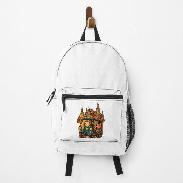 Item preview, Thai Tuk Tuk Temple Illustration designed and sold by barelyrarelyco.