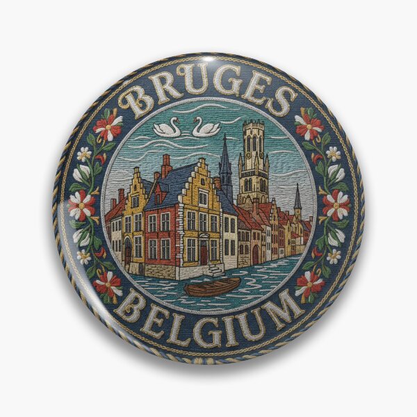 Item preview, Bruges, Belgium – Gable, Canal & Belfry designed and sold by Girih.