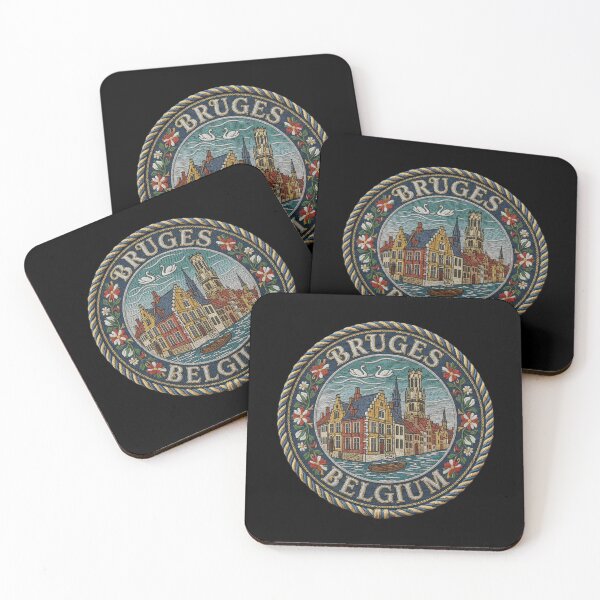 Item preview, Bruges, Belgium – Gable, Canal & Belfry designed and sold by Girih.