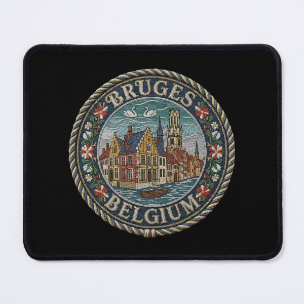 Item preview, Bruges, Belgium – Gable, Canal & Belfry designed and sold by Girih.