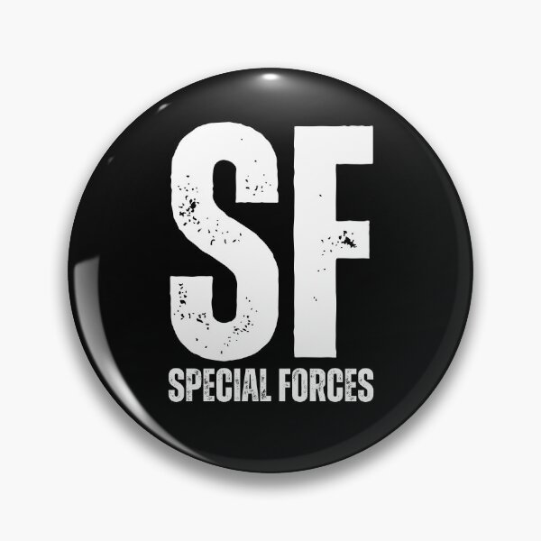 Item preview, SF Special Forces – Rugged Distressed Military Elite Design white worn look font designed and sold by GFamilyC.