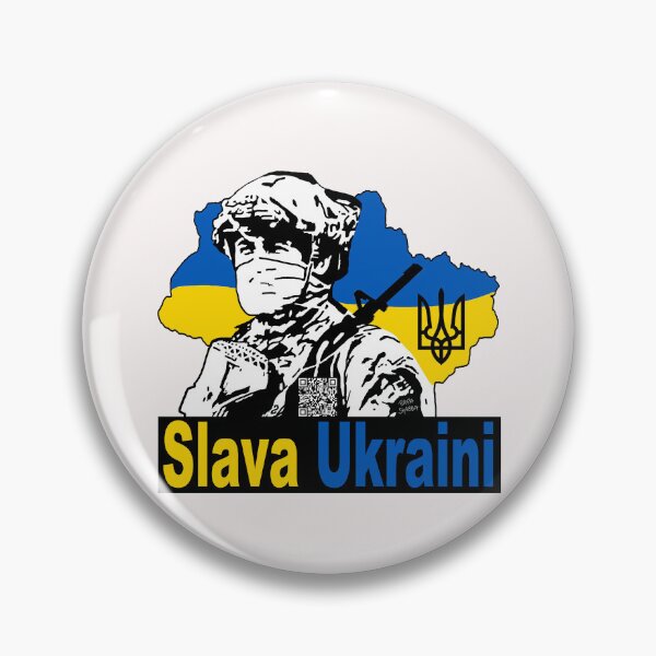 Item preview, Slava Ukraini; Solidarity; designed and sold by StickerApe.