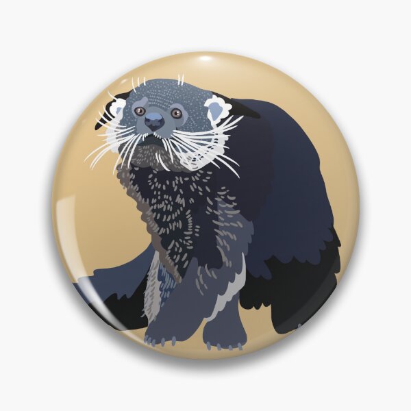 Item preview, B is for Binturong ,Binturong – Curious Asian Bearcat Wildlife Illustration designed and sold by PrettylittlepastelUk.