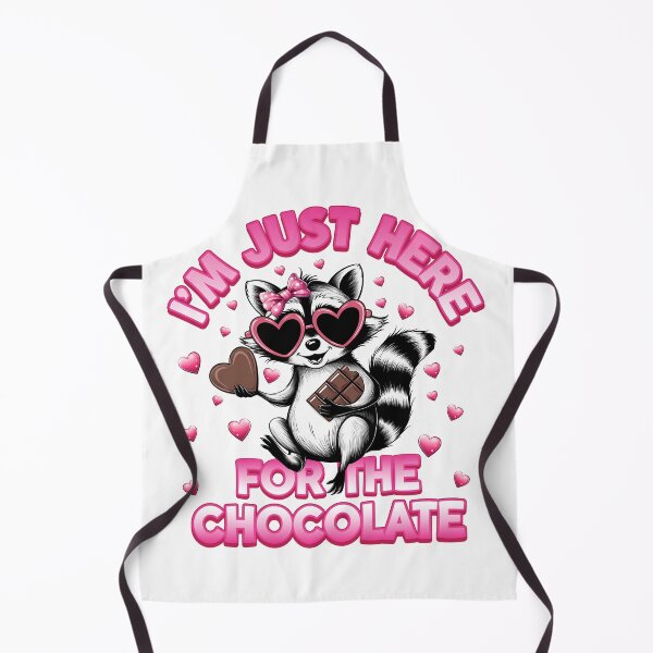 Item preview, I'M JUST HERE FOR THE CHOCOLATE - Anti Valentine Single Gift designed and sold by HGstudioDesign.
