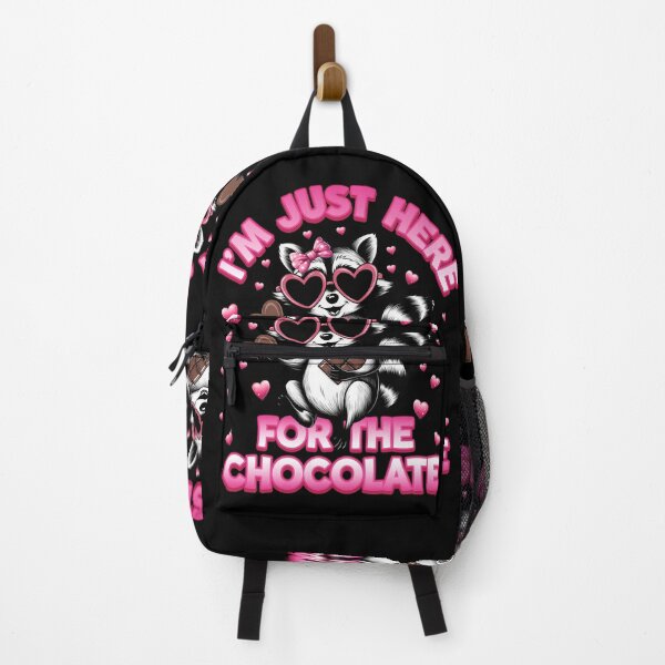 Item preview, I'M JUST HERE FOR THE CHOCOLATE - Anti Valentine Single Gift designed and sold by HGstudioDesign.