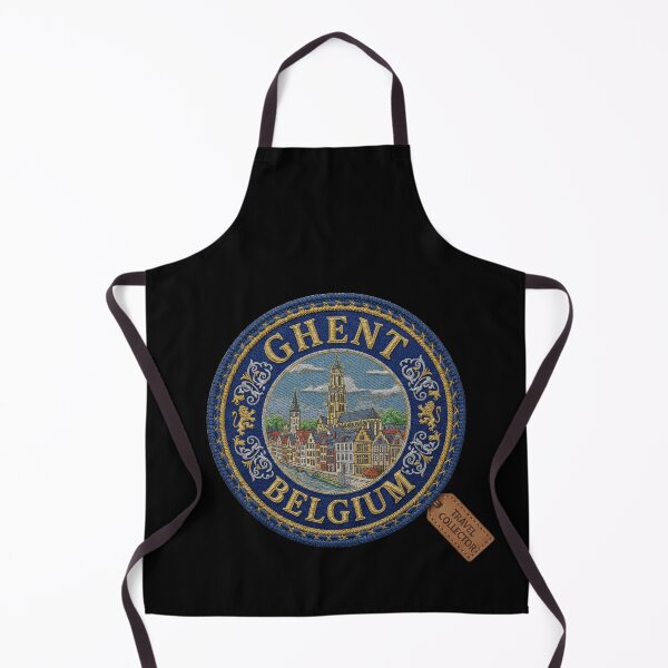 Item preview, Ghent, Belgium – Canal view & city coat of arms designed and sold by Girih.