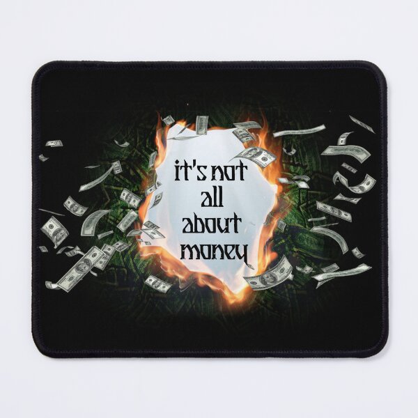 Item preview, It’s Not All About Money – Burning Cash Concept Art designed and sold by ustylelab.