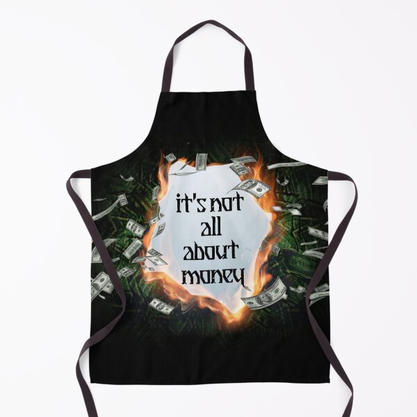 Item preview, It’s Not All About Money – Burning Cash Concept Art designed and sold by ustylelab.