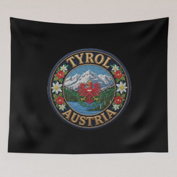 Item preview, Tyrol, Austria – Alpine eagle & mountain landscape designed and sold by Girih.