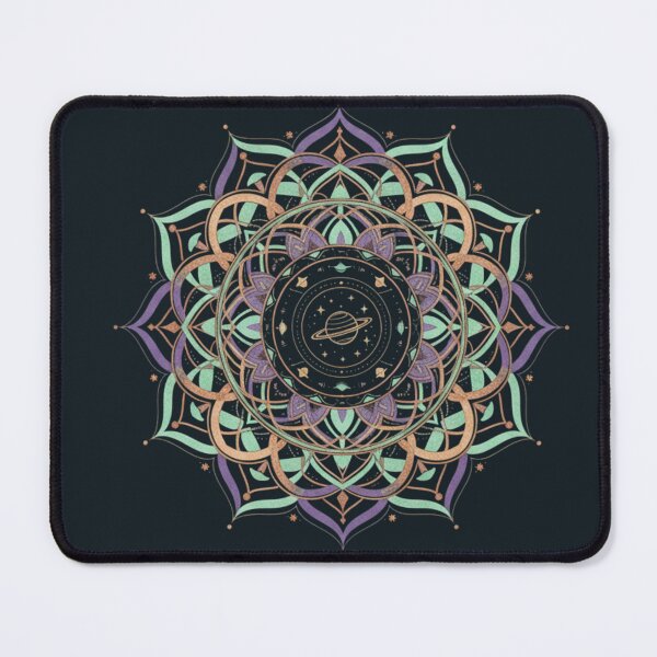 Item preview, Celestial Mandala – Cosmic Harmony Spiritual Yoga Art designed and sold by MonaRose_Art.