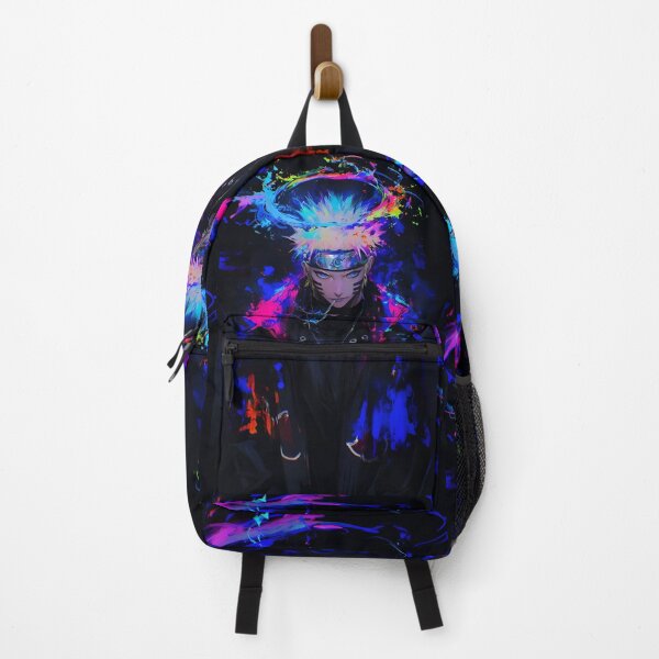 Item preview, Naruto - Neon Ascension Ninja – Psychedelic Anime Energy Art designed and sold by Dyan4.