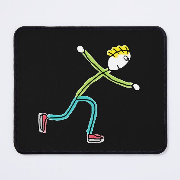 Item preview, Ice Skating Stickman designed and sold by Mark-Ewbie.