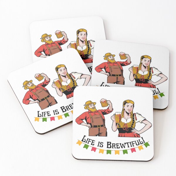 Item preview, Life is Brewtiful! designed and sold by The Third House.