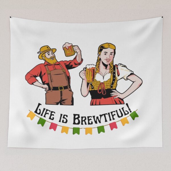 Item preview, Life is Brewtiful! designed and sold by The Third House.