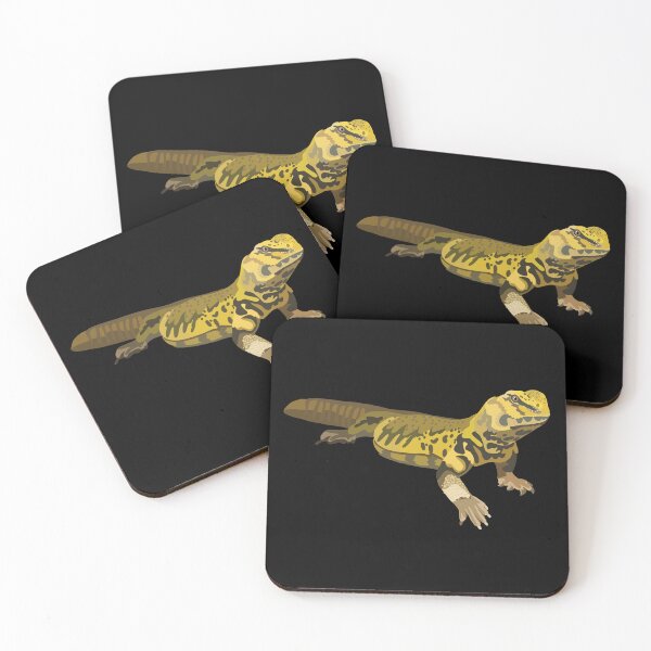 Item preview, Uromastyx Illustration Desert Lizard Art designed and sold by PrettylittlepastelUk.