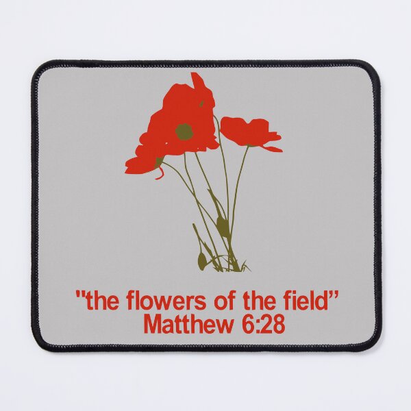 Item preview, Look at all the beautiful flowers of the field  Matthew 6:28-31 designed and sold by taiche.