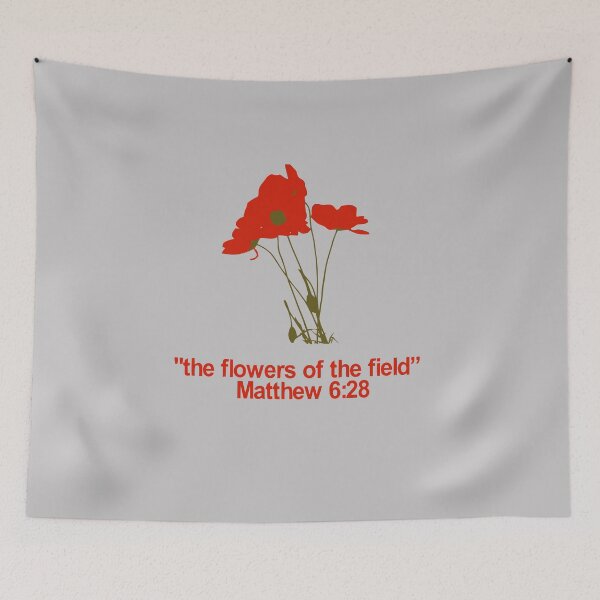 Item preview, Look at all the beautiful flowers of the field  Matthew 6:28-31 designed and sold by taiche.
