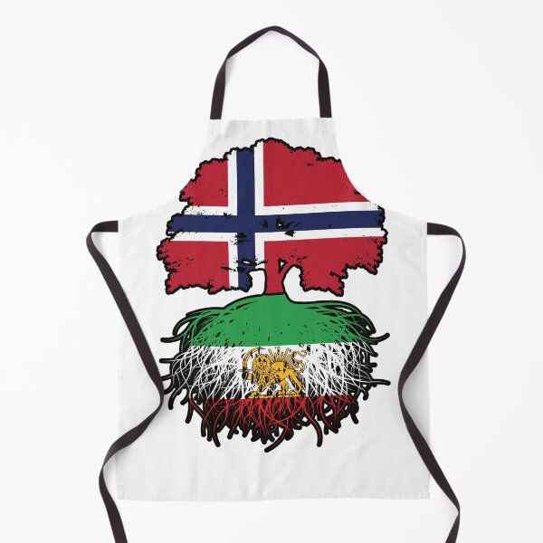 Item preview, Norwegian Grown, Iranian Roots – Lion and Sun Heritage Design designed and sold by FlagX.