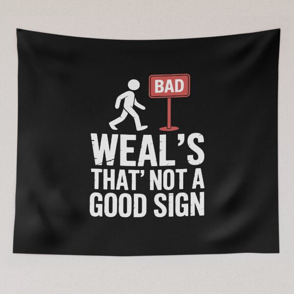 Item preview, Well Thats Not A Good Sign Funny Sarcastic Quote designed and sold by flagylART.