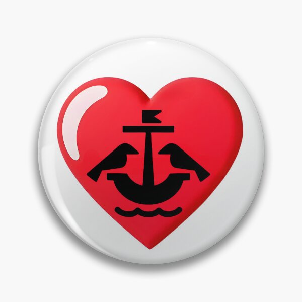 Item preview, I Love Lisbon Heart Lisboa Portuguese Dois Corvos Two Crows Ravens Ship Portugal City Logo  designed and sold by Space Ghettos.