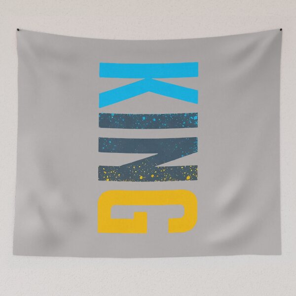 Item preview, King Vertical Streetwear Matching Gamma Blue designed and sold by GreggRoss.
