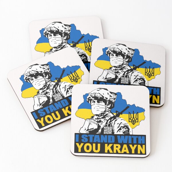 Item preview, Standing With You Krayn; Solidarity; designed and sold by StickerApe.