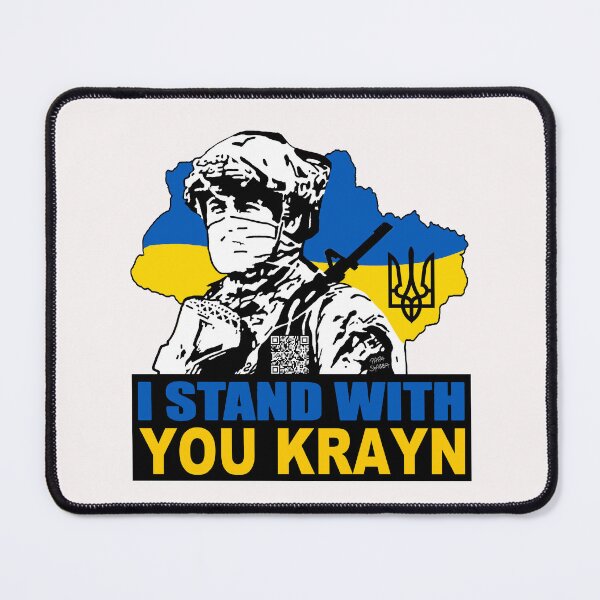 Item preview, Standing With You Krayn; Solidarity; designed and sold by StickerApe.