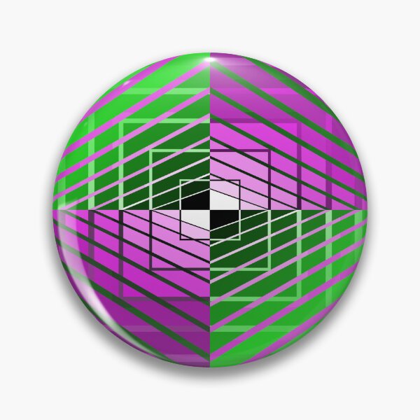 Item preview, Asymmetric Design, Green and Pink, Geometric Abstraction, Abstract Art designed and sold by DDJust4U.