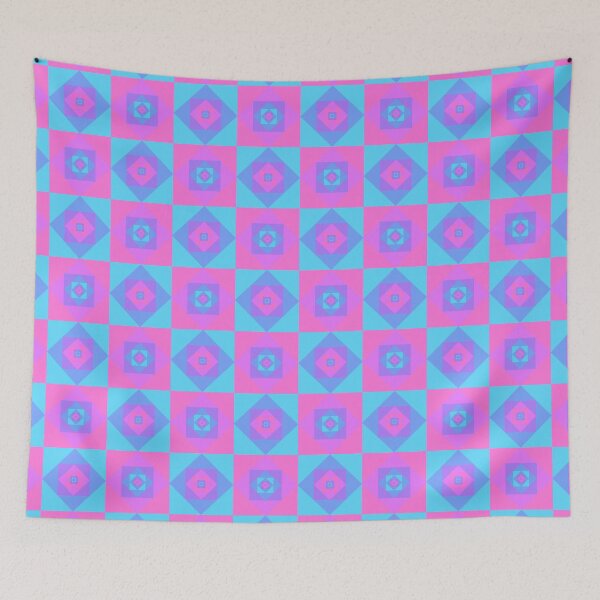 Item preview, Geometric Quilt: Boy, Girl, and In Between 2 designed and sold by SarahJosArt.