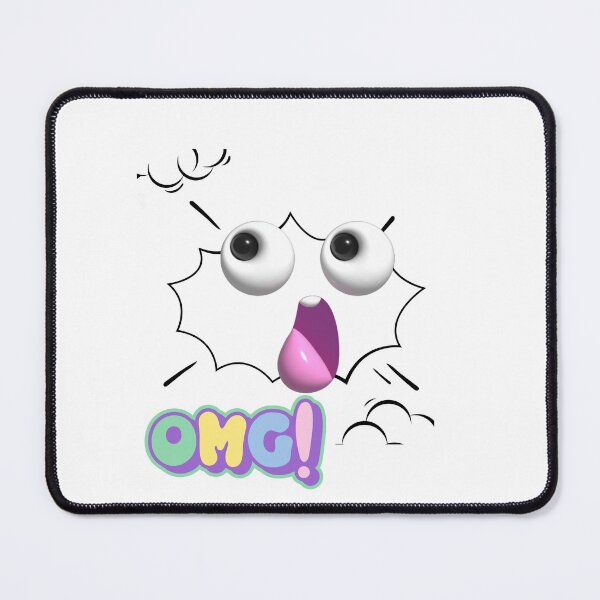 Item preview, OMG!! Funny Cartoon Expression Sticker & Apparel Design  designed and sold by chunzartshop.