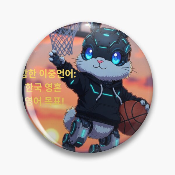 Item preview, Brave Bilingual: Korean Soul, English Goals! 용감한 이중언어: 한국 영혼, 영어 목표 designed and sold by Qittah.