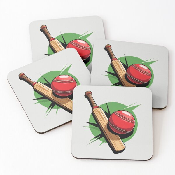 Item preview, Cricket Bat and Ball Vector Art designed and sold by SSD1755.