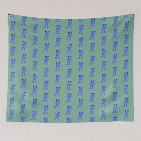 Item preview, Danvant- Happy blue frog designed and sold by Daniel Vasco.