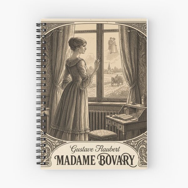 Item preview, 'Madame Bovary' an novel by Gustave Flaubert designed and sold by Filologica.