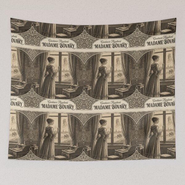 Item preview, 'Madame Bovary' an novel by Gustave Flaubert designed and sold by Filologica.