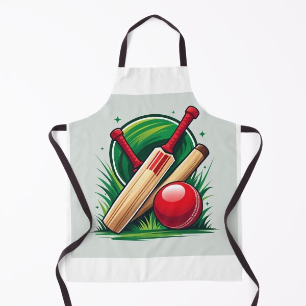 Item preview, Cricket Bat Ball and Stumps Illustration designed and sold by SSD1755.