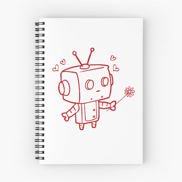 Item preview, Robot Love Robot Valentine's Day designed and sold by GrumpySableye.