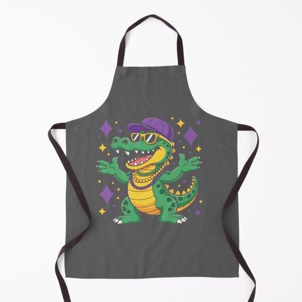 Artikelvorschau, Mardi Gras Alligator New Orleans Partys entworfen und verkauft von KristineLi.
