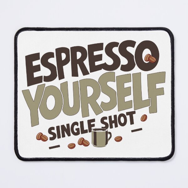 Item preview, Espresso Yourself- Single Shot | Valentine Shirt designed and sold by PixelGrafiks.